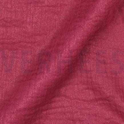 DOUBLE GAUZE FOLIE KERSENROOD (hover)