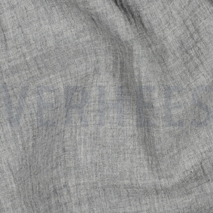 DOUBLE GAUZE MELANGE LIGHT GREY MELANGE (hover)