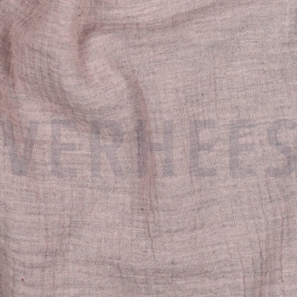 DOUBLE GAUZE MELANGE ROSE MELANGE (hover)