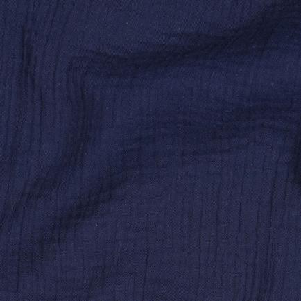DOUBLE GAUZE MARINEBLAUW (hover)
