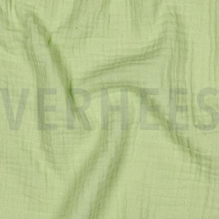 DOUBLE GAUZE ZACHTGROEN (hover)