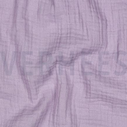 DOUBLE GAUZE DONKER LILA (hover)