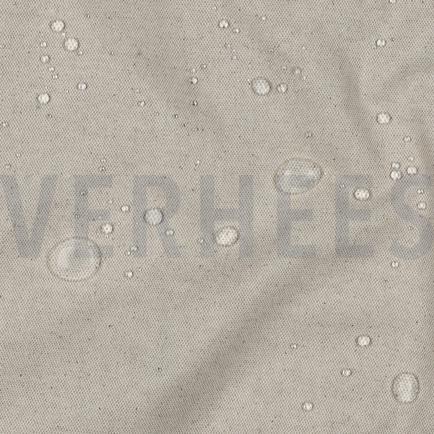 COATED CANVAS LINEN LOOK NATURAL (hover)