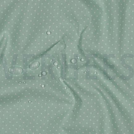COATED COTTON PETIT DOTS MINT (hover)