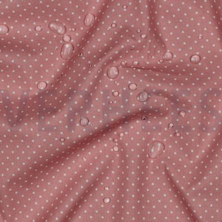 COATED COTTON PETIT DOTS OLD ROSE (hover)