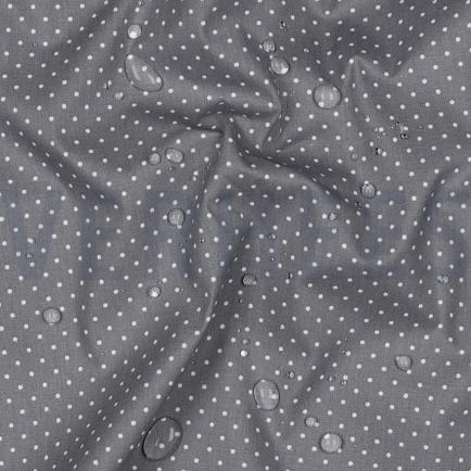 COATED COTTON PETIT DOTS GREY (hover)