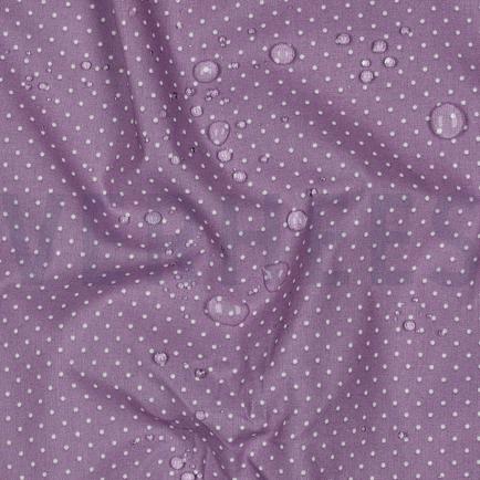 COATED COTTON PETIT DOTS LILAC (hover)