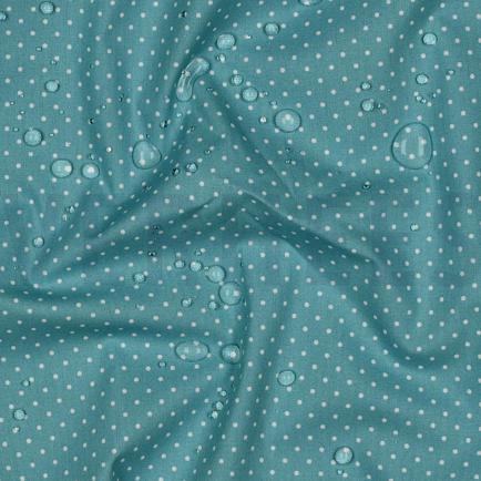 COATED COTTON PETIT DOTS OLD GREEN (hover)