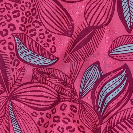 COATED KATOEN BLADEREN ROZE (hover)