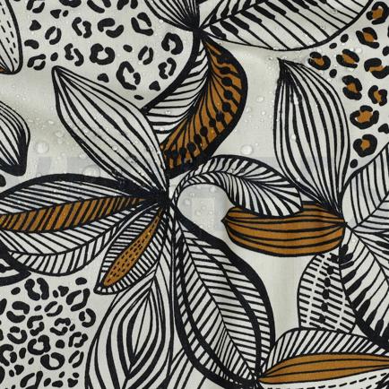 COATED COTTON LEAVES ECRU (hover)