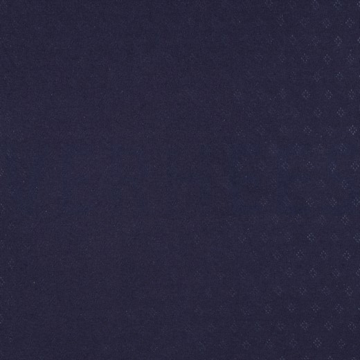 FEINSTRICKJERSEY AJOUR MARINEBLAU (thumbnail)