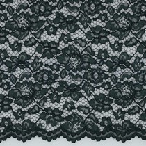 DENTELLE BORDURE FESTONNÉE VERT FONCÉ (thumbnail)