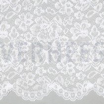 LACE TWO-SIDE SCALLOP OPTICAL WHITE (thumbnail)