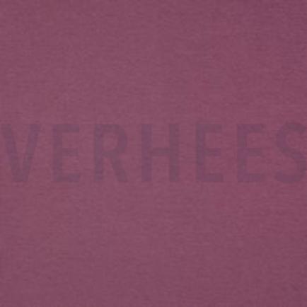 KATOENEN INTERLOCK JERSEY GOTS AUBERGINE (thumbnail)