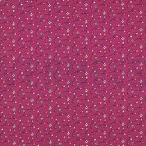 FEIN GEWEBTE BAUMWOLLPOPELINE BLUMEN FUCHSIA (thumbnail)