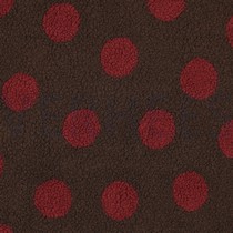 TEDDY JACQUARD POIS BRUN FONCÉ (thumbnail)