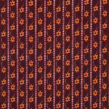 CORDUROY BABYRIB DIGITAAL BLOEMEN BORDEAUXROOD (thumbnail)