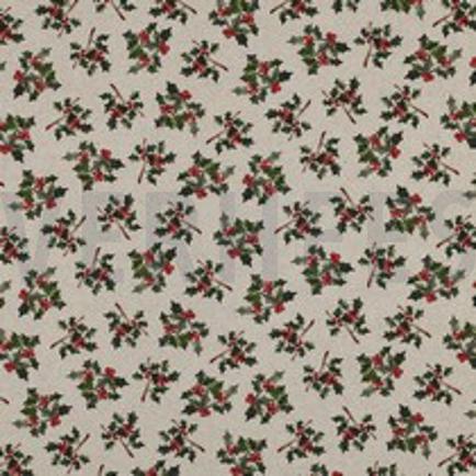 CANVAS LINNENLOOK DIGITAAL KERSTMIS NATUREL (thumbnail)