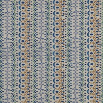 CANVAS LINEN LOOK DIGITAL FLOWERS BLUE (thumbnail)