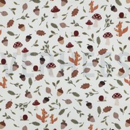 FINE POPLIN DIGITAL AUTUMN WHITE (thumbnail)