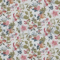 POPELINE DE COTON TISSAGE FIN DIGITAL FLEURS BLANC (thumbnail)
