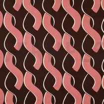 COTTON SATIN ABSTRACT BROWN (thumbnail)