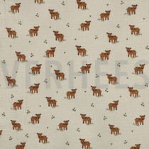 DOUBLE GAUZE GOTS NATUREL KOEIEN NATUREL (thumbnail)