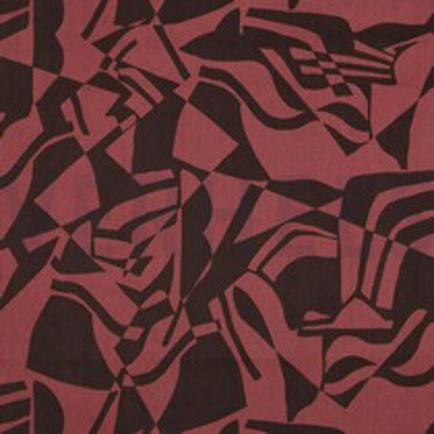 COTON VISCOSE ABSTRAIT BRUN (thumbnail)