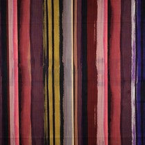 COTTON VISCOSE DIGITAL STRIPES PURPLE (thumbnail)