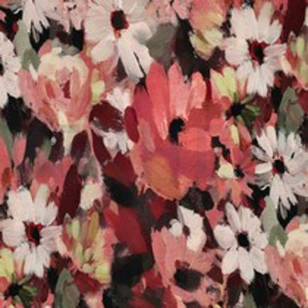 FRENCH TERRY DIGITAAL BLOEMEN BORDEAUXROOD (thumbnail)