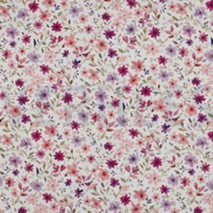 FIJNGEWEVEN KATOENEN POPLIN DIGITAAL BLOEMEN WIT (thumbnail)