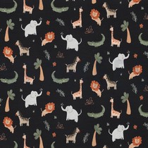 JERSEY DIGITAL SAFARI ANIMALS ANTHRACITE (thumbnail)