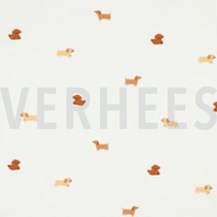 RIB JERSEY DOGS OFF WHITE (thumbnail)