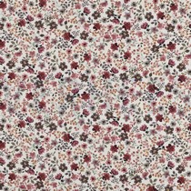 FEIN GEWEBTE BAUMWOLLPOPELINE DIGITAL BLUMEN ECRU (thumbnail)