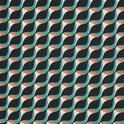 VISCOSE RADIANCE ABSTRACT DONKERGROEN (thumbnail)