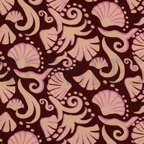 VISCOSE RADIANCE ABSTRACT BORDEAUXROOD (thumbnail)