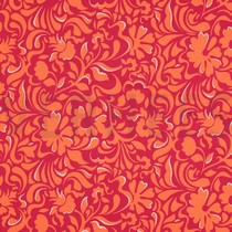 VISCOSE ROSELLA STRETCH FEUILLES AUBERGINE (thumbnail)
