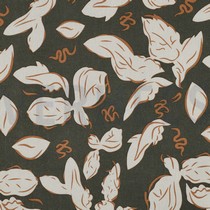 LINNEN VISCOSE BLOEMEN GROEN (thumbnail)