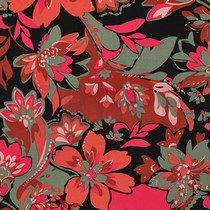 VISCOSE STRETCH FLEURS NOIR (thumbnail)