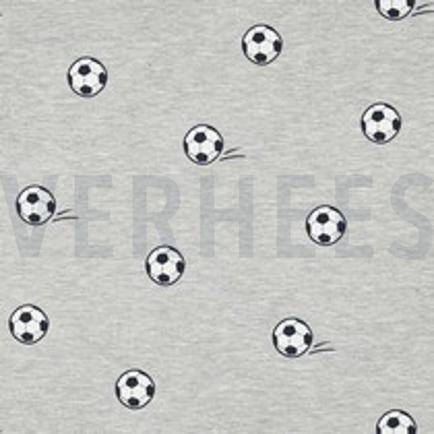 JERSEY MELANGE SOCCERBALLS GREY (thumbnail)