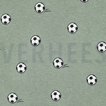 JERSEY MELANGE SOCCERBALLS GREEN (thumbnail)
