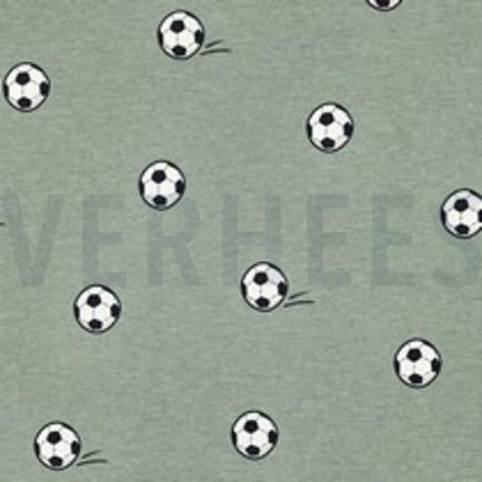 JERSEY MELANGE SOCCERBALLS GREEN (thumbnail)