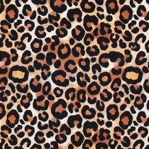 VISCOSE RADIANCE DIGITAAL DIERENHUID BRUIN (thumbnail)