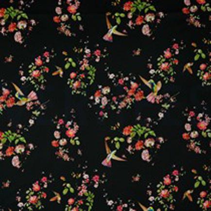 MAGNOLIA STRETCH ZWART (thumbnail)