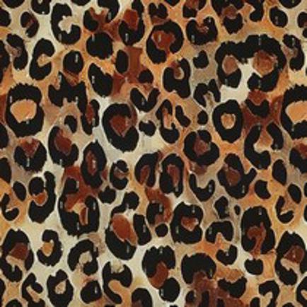 VISCOSE LUREX DIGITAAL DIERENHUID BRUIN (thumbnail)