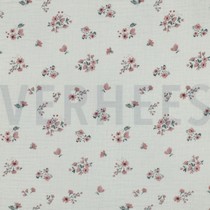 DOUBLE GAUZE GOTS DIGITAAL BLOEMEN ECRU (thumbnail)
