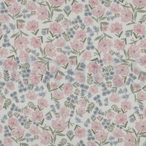 DOUBLE GAUZE GOTS DIGITAAL BLOEMEN ROZE (thumbnail)