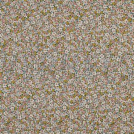 MUSSELIN GOTS DIGITAL BLUMEN GELB (thumbnail)