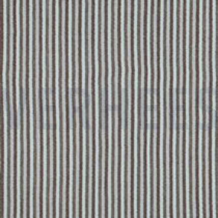 DOUBLE GAUZE YARN DYED STRIPES & CHECKS BLUE (thumbnail)