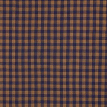 DOUBLE GAUZE YARN DYED STRIPES & CHECKS NAVY (thumbnail)